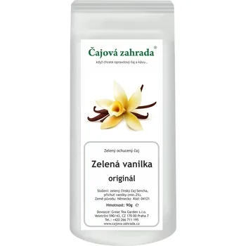Čaj Čajová zahrada Zelená vanilka - zelený ochucený čaj Varianta: zelený čaj 500g