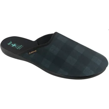 Pánské pantofle Pánské pantofle přezůvky ADANEX 26816 petrolejová kostka velikost: 42