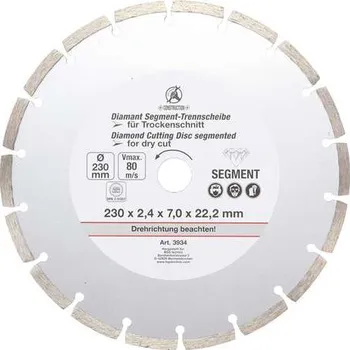 Brusný kotouč BGS Technic BGS 3934 Diamantový kotouč segmentový, průměr 230 mm