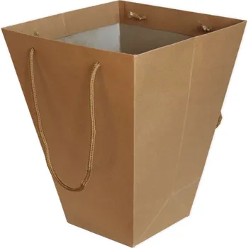Taška karton 30cm kraft