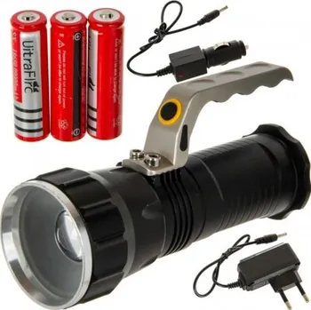 Svítilna Policejní baterka Searchlight Led Cree 3xak Tactical MZR 63488
