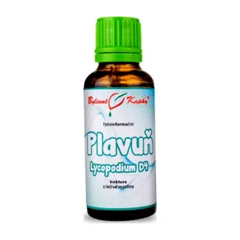Doplněk stravy Bylinné kapky, s.r.o. Plavuň (Lycopodium) kapky (tinktura) 30ml