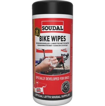 SOUDAL Bike wipes 50ks čisticí ubrousky