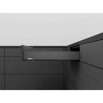 Nábytkové kování BLUM Bočnice LEGRABOX PURE "N" orion šedá L+P Jmenovitá délka [mm]: 400