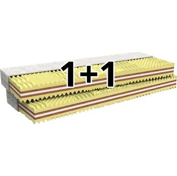 Matrace Matrace 1+1 Hortenzie, MPO Potah: Medico, Rozměr: 140x200 cm