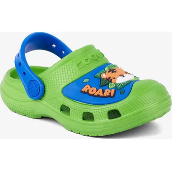 Chlapecké sandály COQUI MAXI Lime/Royal Jungle Wildness 25/26