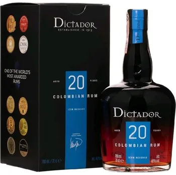 Rum Dictador Distillery Icon Reserve 20y 40% 0,7 l (tuba)