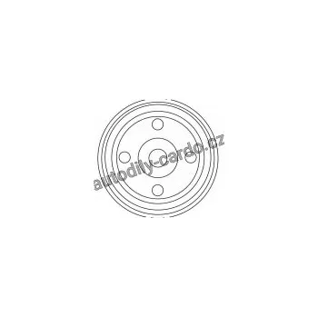 Brzdový buben Brzdový buben TRW DB4292 - OPEL ARENA, RENAULT TRAFIC