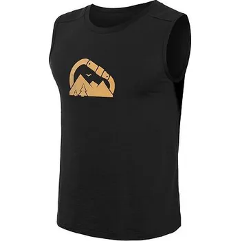 Pánské tričko SENSOR MERINO AIR SUMMIT pánské triko bez rukávu černá Velikost: L