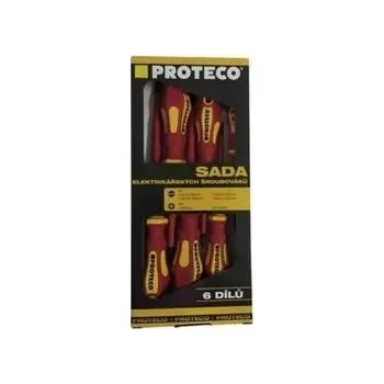 Sada nářadí PROTECO sada šroubováků elektrikářských 6-dílná (PL + PH) v krabici