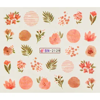 Lak na nehty BIO NAILS Vodolepka BN-2129 květy