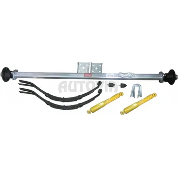 Náprava Knott VR 7L b-1237 c-1575mm 100x4,listová pera