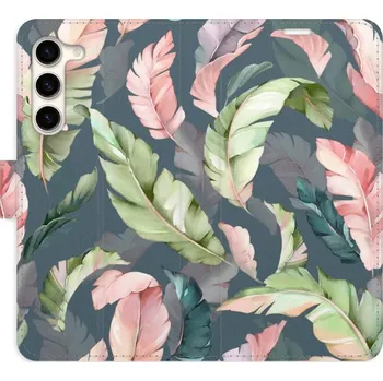 Pouzdro na mobilní telefon Flipové pouzdro iSaprio - Flower Pattern 09 - Samsung Galaxy S23+ 5G