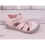 D.D.step Sportovní obuv sandály D.D. step G065-394B sv. růžové se zajíčky lehké flexibilní rychleschnoucí velikost: 31