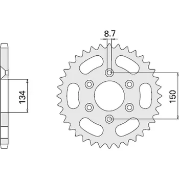 Řetězová sada pro motocykl CHT rozeta 4350 52 (459-52) HONDA CB 500 (94-03), CB 750 (92-03) (JTR1332.52) (řetěz 525) (CHT rozeta 4350 52 (459-52) HONDA CB 500 (94-03), CB 750 (92-03) (JTR1332.52) (řetěz 525))