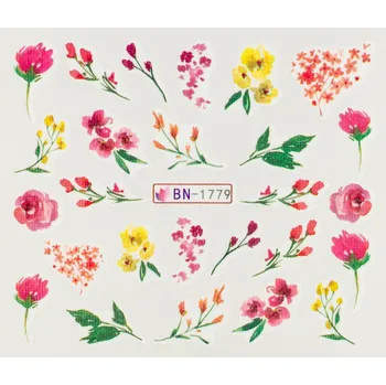 Lak na nehty BIO NAILS Vodolepka BN-1779 květy