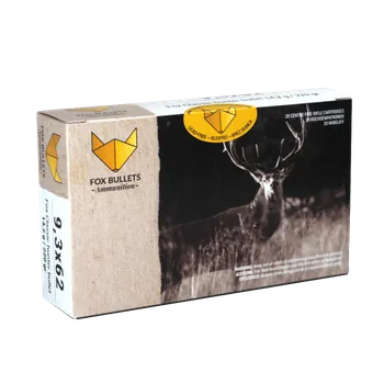 Příslušenství pro sportovní střelbu Lovecké náboje FOX Classic Hunter 9,3x62 14,2g / 220gr