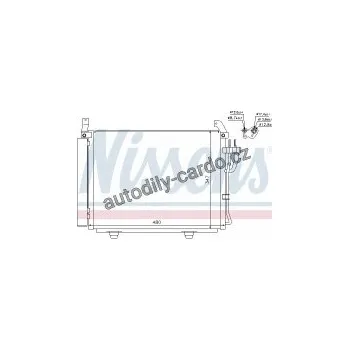 Chladič motoru Chladič klimatizace NISSENS 940205