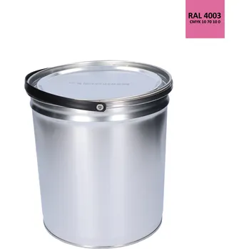 Lak na dřevo KANSAI HELIOS farba antikorózna polomatná na zinok 5 kg ružová