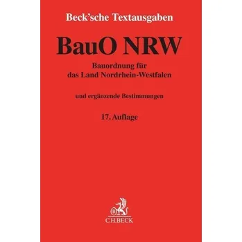 Bauordnung für das Land Nordrhein-Westfalen - Rehborn, Helmut