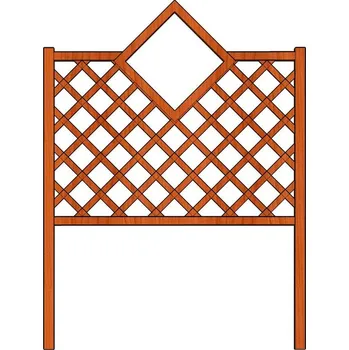 Truhlík Mřížka k truhlíku Čtverec 128 x 150 Vladeko