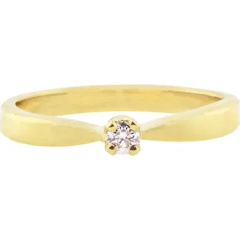 Prsten Zásnubní prsten ze zlata s diamantem 21ZP2001924F