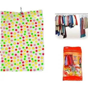 Pytel na prádlo Velmal Závěsný vakuový vak na oblečení 70 x 105 cm