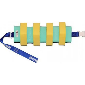 Plovací pás Matuška Dena Pěnový plavecký pás 850 mm žlutý Žluto-zelený