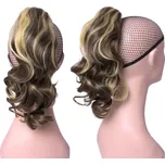 Culík, cop na skřipci vlnitý, 32 cm - 8H22 (melír světle hnědé a světle plavé)