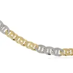 Zlatnictví Helios Zlatý masivní plochý řetízek