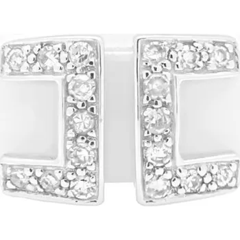 Prsten Keramický prsten s diamanty Guy Laroche TN002GCBB