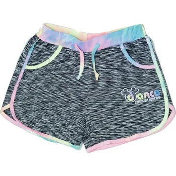 Dívčí kraťasy DÍVČÍ ŠORTKY černé Kugo FS6759 (Dívčí funkční šortky)