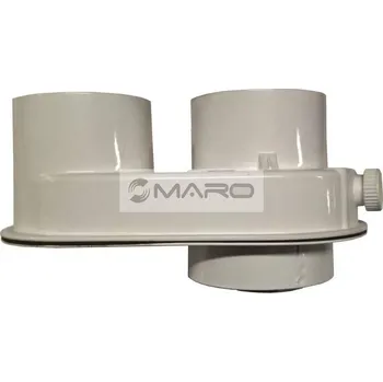 Kouřovod Protherm Adaptér R2M z 60/100 na 2xD80, PP, 7748