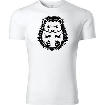 Chlapecké tričko Fenomeno Dětské tričko Ježek - bílé Velikost: 158cm/12 let