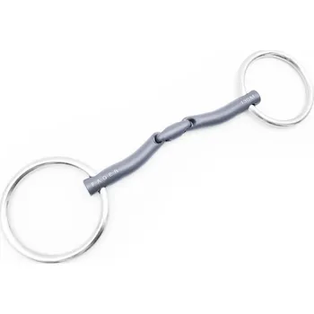 Udidlo pro koně Udidlo stihlové dvakrát lomené (bradoon) Titanium Mary Fager 14 cm