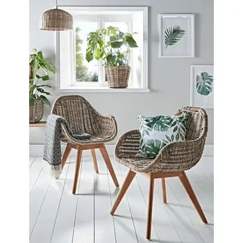 Křeslo Ratanové křeslo CLUB natur nohy | RYCHLÉ DODÁNÍ