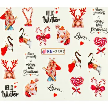 Lak na nehty BIO NAILS Vodolepka BN-2397 vánoce