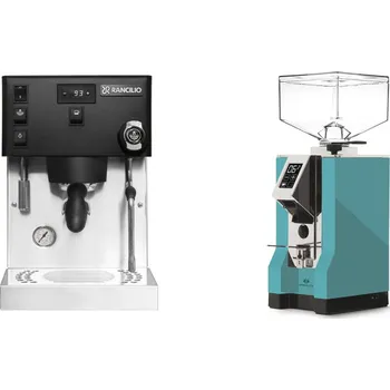 Příprava kávy Rancilio Silvia PRO X, black + Eureka Mignon Specialita, CR…