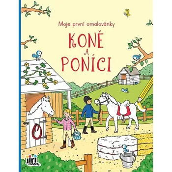 Jiri Models První omalovánka Koně a poníci 2416-1
