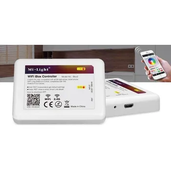 Příslušenství pro LED osvětlení Berge WiFi ovladač Mi-Light iBox2 pro LED pásky, iOS, Android