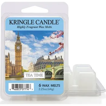 Vůně do bytu Kringle Candle Tea Time Vonný Vosk, 64 g