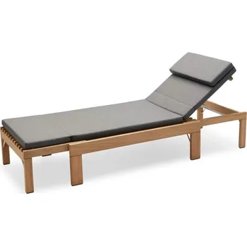 Zahradní lehátko Skagerak Polstrování Riviera, charcoal