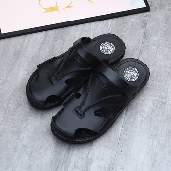 Dámské sandále Pánské sandály se zavřenou špičkou a odhalenou patou Velikost: 42, Barva varianta: 1