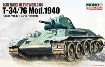 Plastikový model Dragon Models T-34/76 Mod.1940 1:35