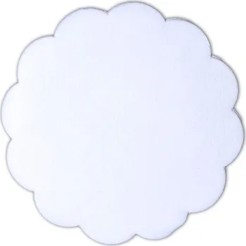 Jednorázové nádobí Rozetka bílá 14 cm (500 ks)