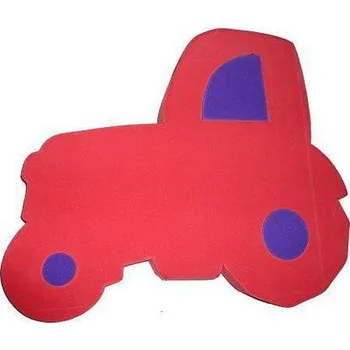 Matuška Dena Plavecká deska Traktor 400 x 390 x 38 mm Červená