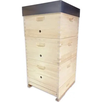 Včelí úľ 39x24 - set, cinkovaný bez falcu - Borovica vejmutovka