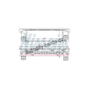 Chladič motoru Chladič turba NISSENS 96344