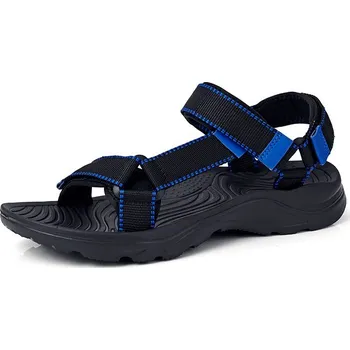 Dámské sandále Kontrastní pánské sandály Barva: Modrá, Velikost: 46