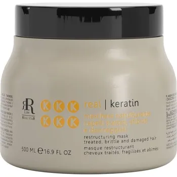Vlasová regenerace RR Line Real Keratin maska pro poškozené vlasy 500 ml